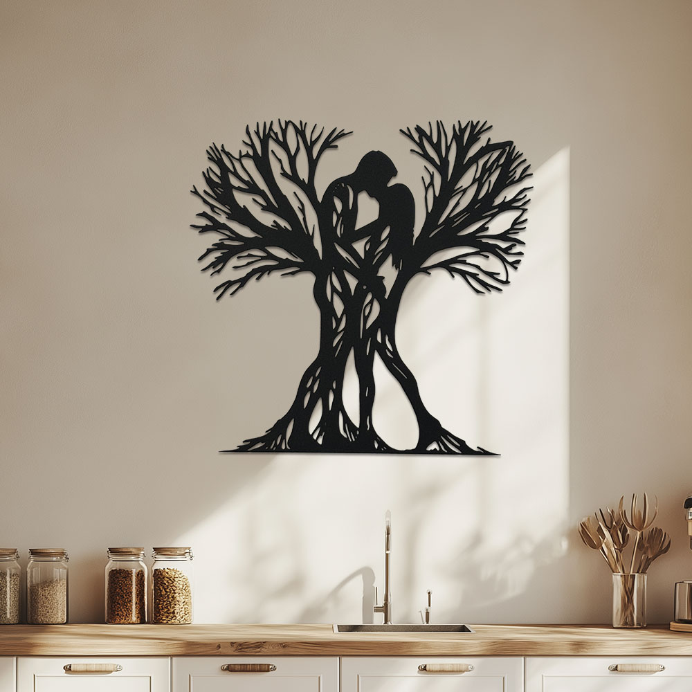 Home Office Room Inspiration - Vintage'dan Esinlenilmiş 1 Parça Metal Ağaç