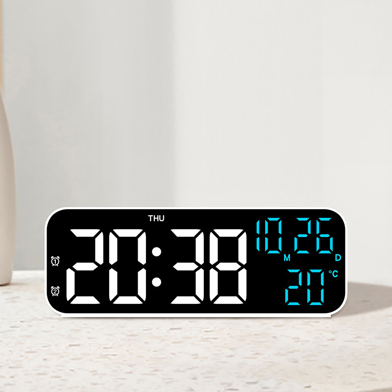 Led Desk Clock - Basit dijital alarmlı saat saat çok