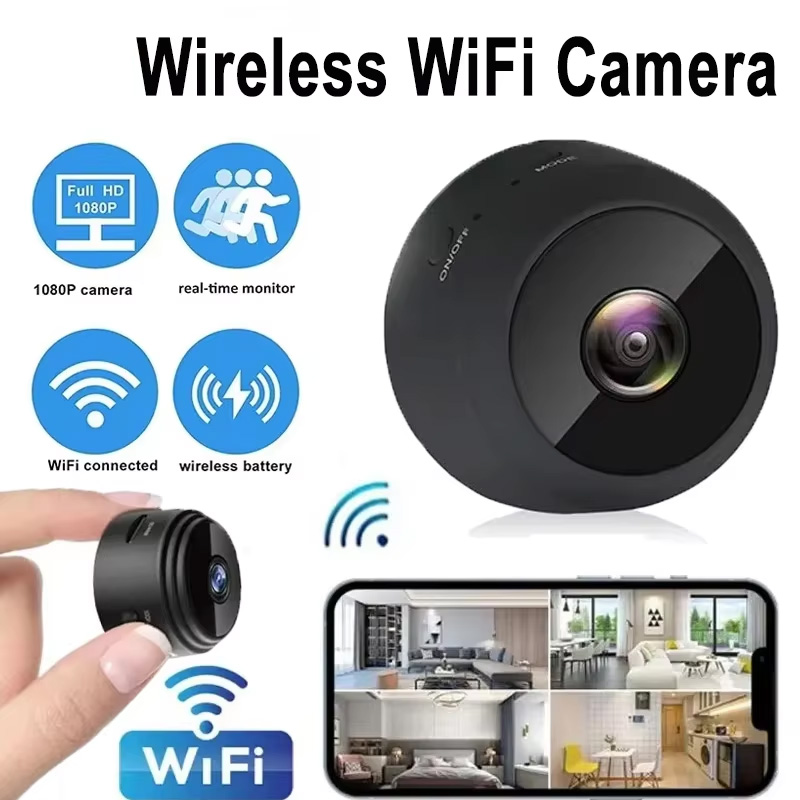 Webcam Hd 1080P - Yeni A9 Kamera Wifi 1080p HD