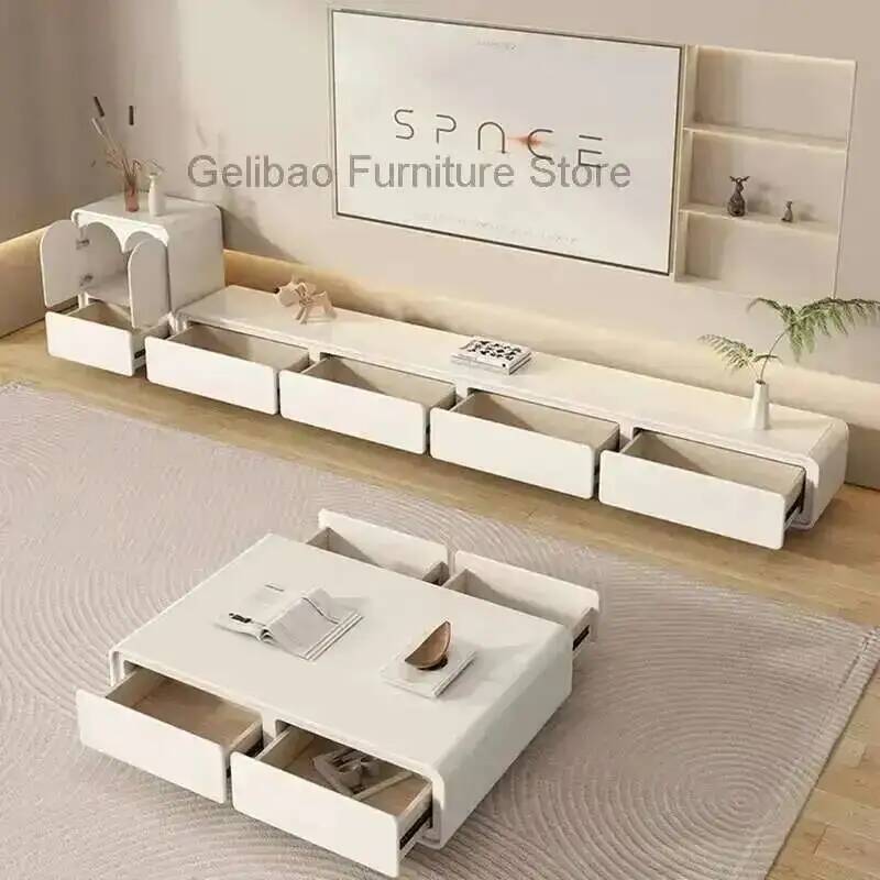 Drawer Pedestal Cabinet - Zemin Mobilya Standı Tv Dolabı Lüks