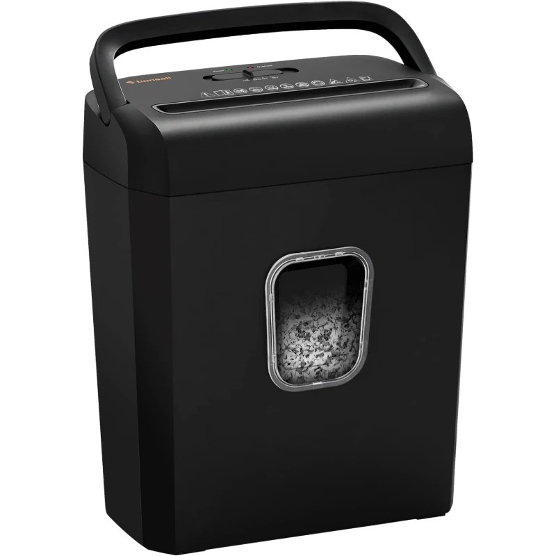 Home Office Paper Shredder - Bonsaii 6 Yapraklı Mikro Kesimli Kağıt