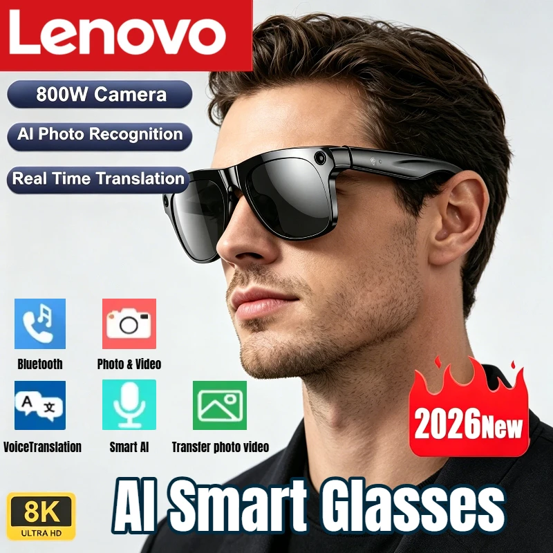 Webcam Hd 1080P - Lenovo AI Akıllı Gözlük 8K HD
