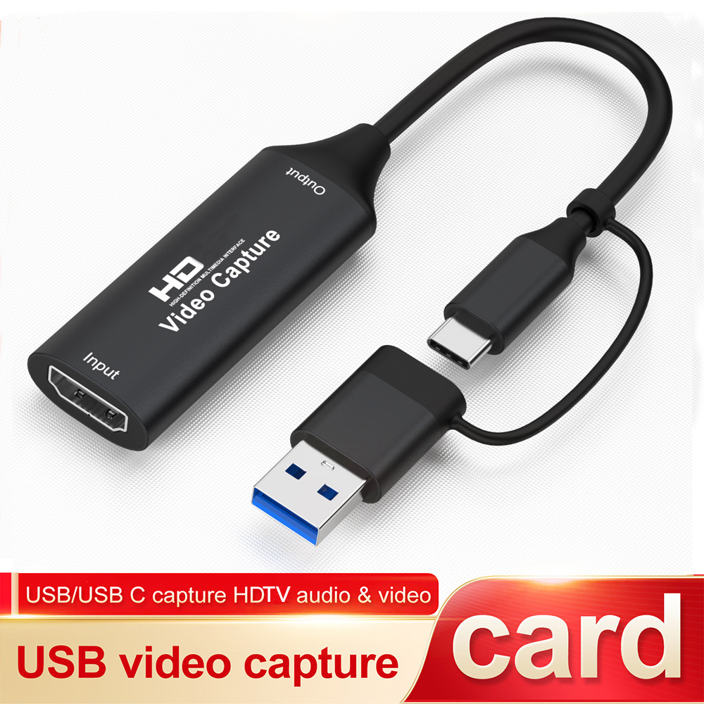 Webcam Hd 1080P - 4K HDMI uyumlu USB Video Yakalama