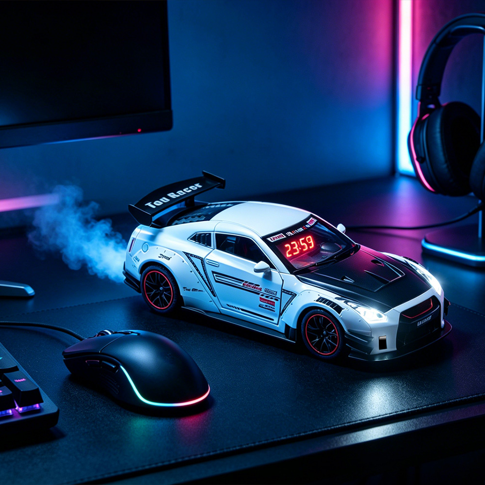 1 adet şarj edilebilir LED ara - Led Desk Clock incelemesi ve fiyatı