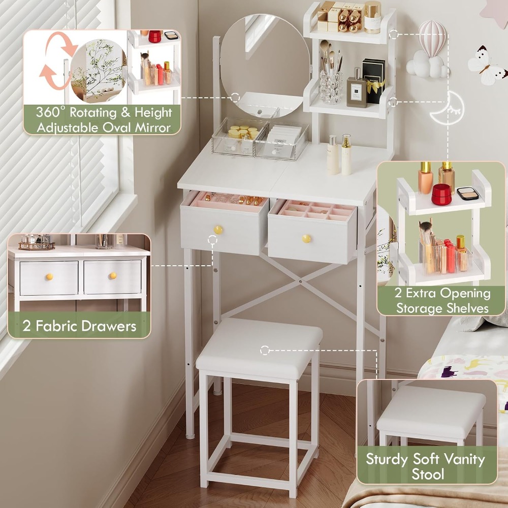 19,7 inçlik Küçük Makyaj Masas - Desk Drawer Small incelemesi ve fiyatı