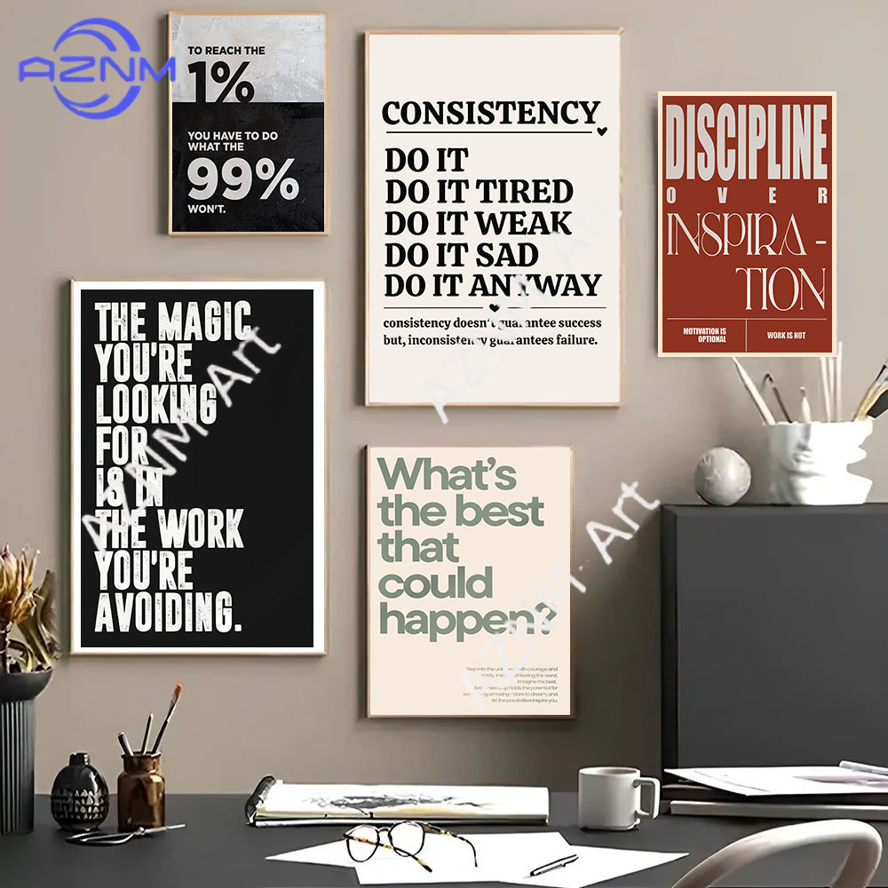 Minimalist Motivasyon Sözleri  - Home Office Room Inspiration incelemesi ve fiyatı