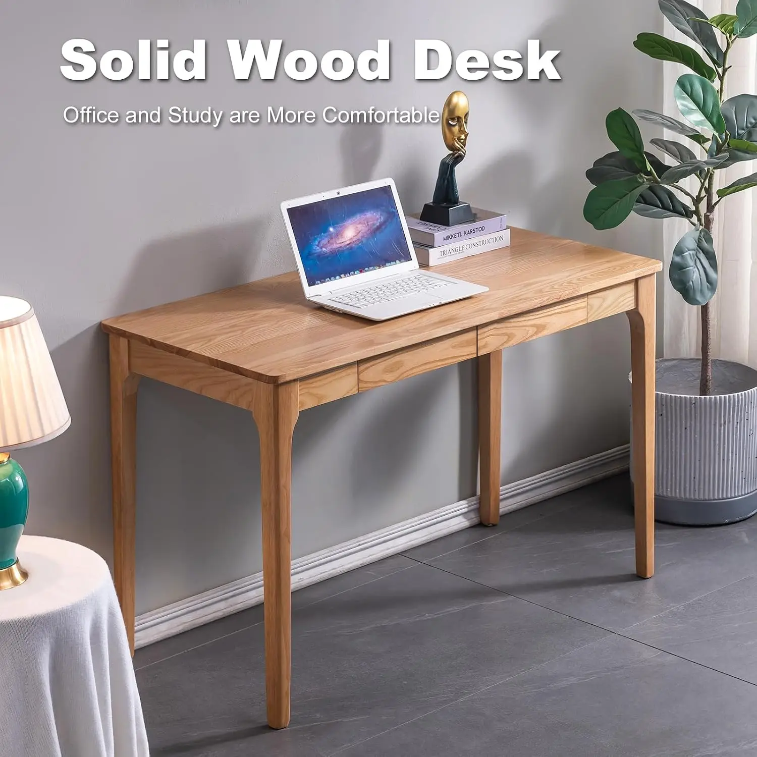 Solid Wood Desk with Drawers,  - Desk Drawer Small incelemesi ve fiyatı