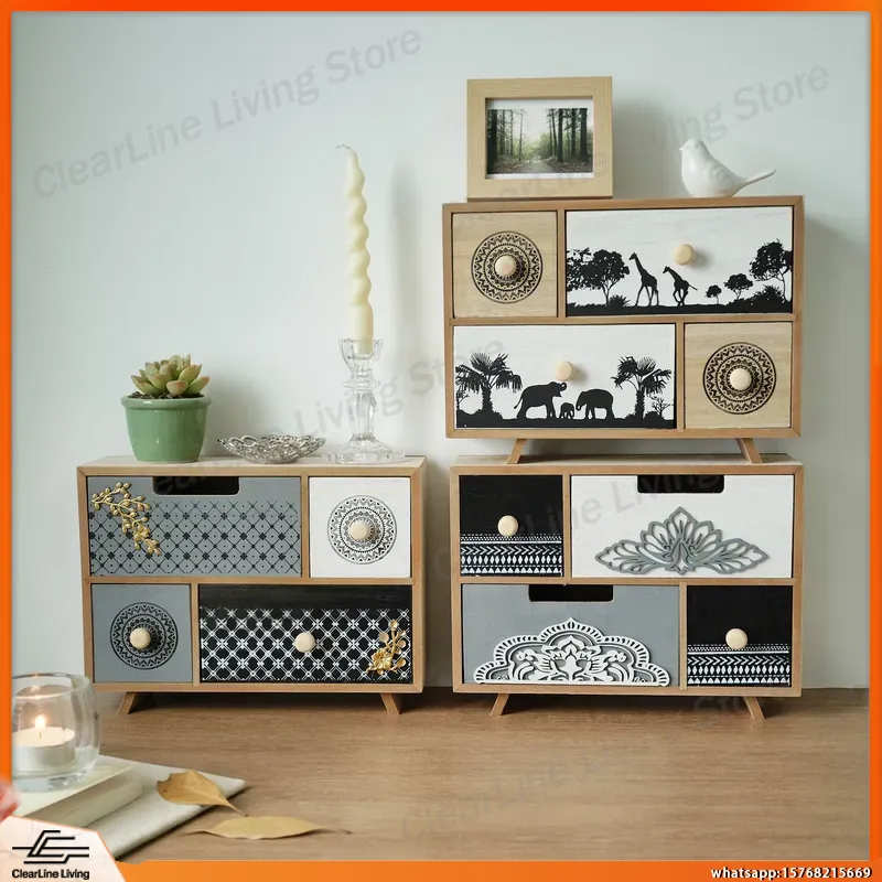Ahşap Masaüstü Çekmeceli Dolap - Office Drawer Organizer incelemesi ve fiyatı