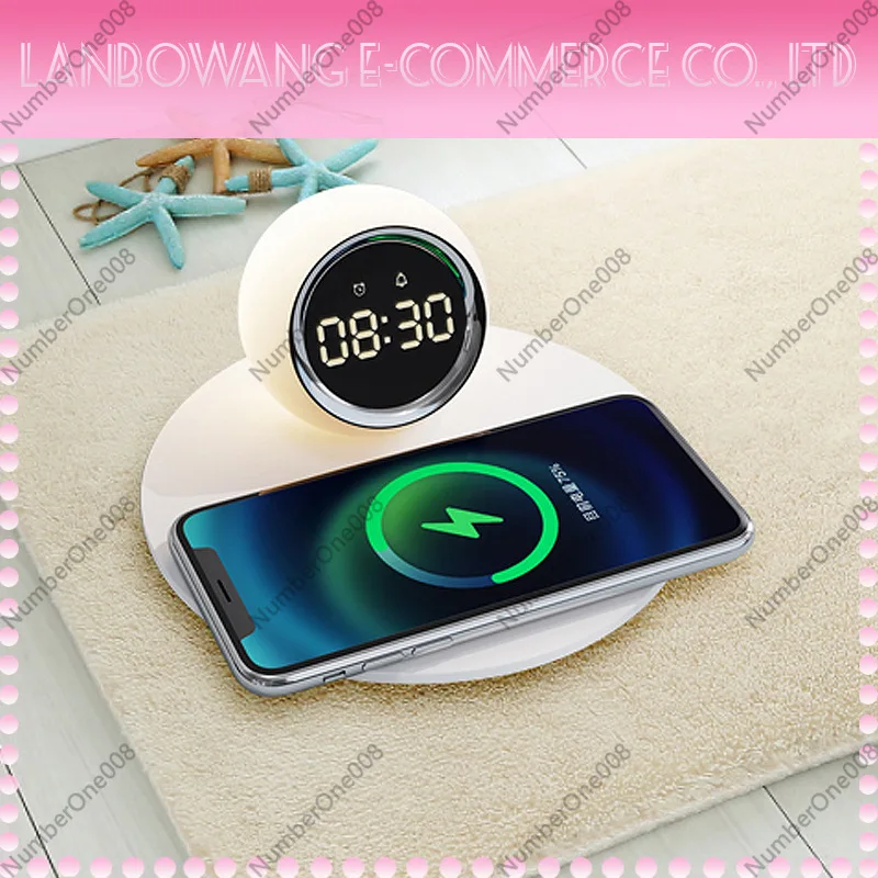 Kablosuz Şarj Cihazı Gece Lamb - Led Desk Clock incelemesi ve fiyatı