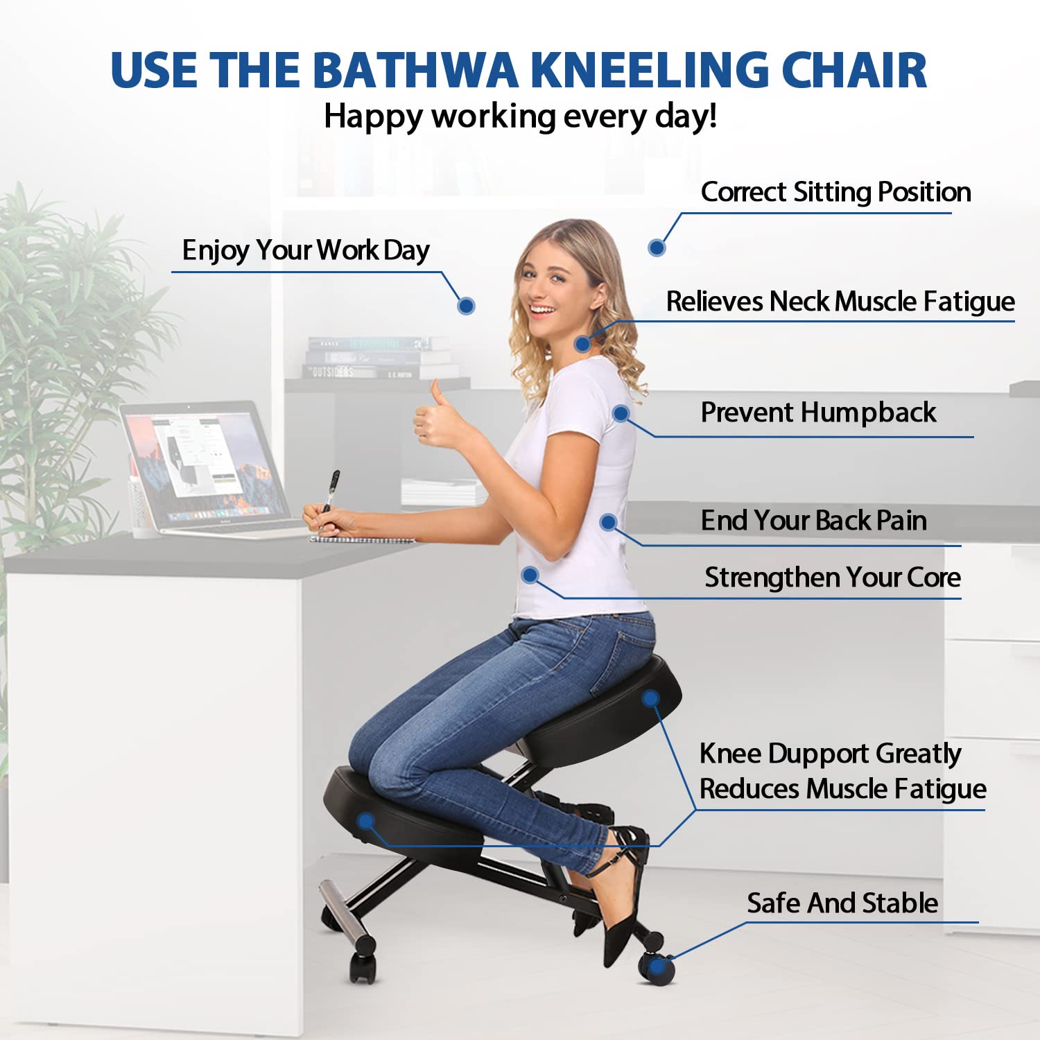 Ofis İçin Ergonomik Diz Çökme  - Home Office Ergonomics incelemesi ve fiyatı