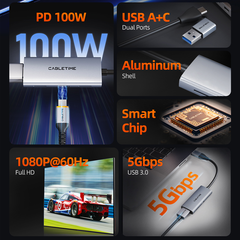CABLETIME USB 3.0 HDMI Video Y - Webcam Hd 1080P incelemesi ve fiyatı