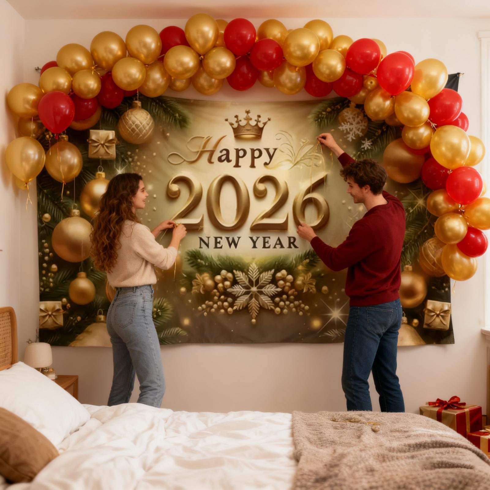 Mutlu Yıllar Afişi 7x5 Ft Altı - Home Office Backdrop incelemesi ve fiyatı