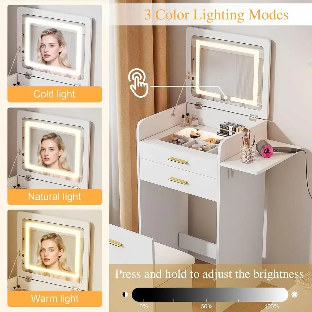 Kompakt Makyaj Masası, Üstten  - Desk Drawer Small incelemesi ve fiyatı