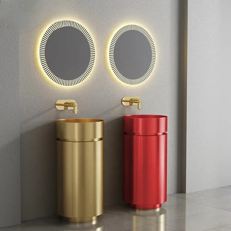 304 Paslanmaz Çelik Banyo El Y - Drawer Pedestal Cabinet incelemesi ve fiyatı
