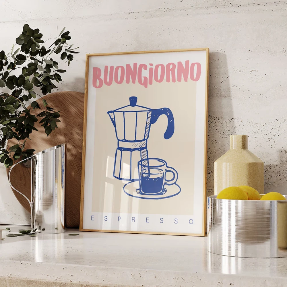 Modern Kahve Espresso Duvar Sa - Home Office Design incelemesi ve fiyatı