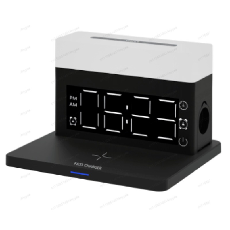 6'sı 1 Arada Kablosuz Şarjlı M - Led Desk Clock incelemesi ve fiyatı
