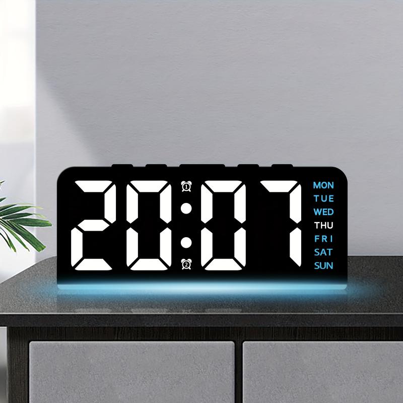 Dijital LED Alarm Saati Masaüs - Led Desk Clock incelemesi ve fiyatı