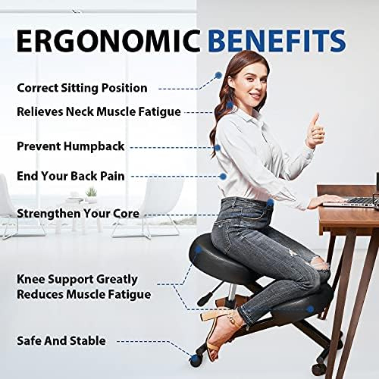 Ergonomik Diz Çökmeli Ofis San - Home Office Ergonomics incelemesi ve fiyatı