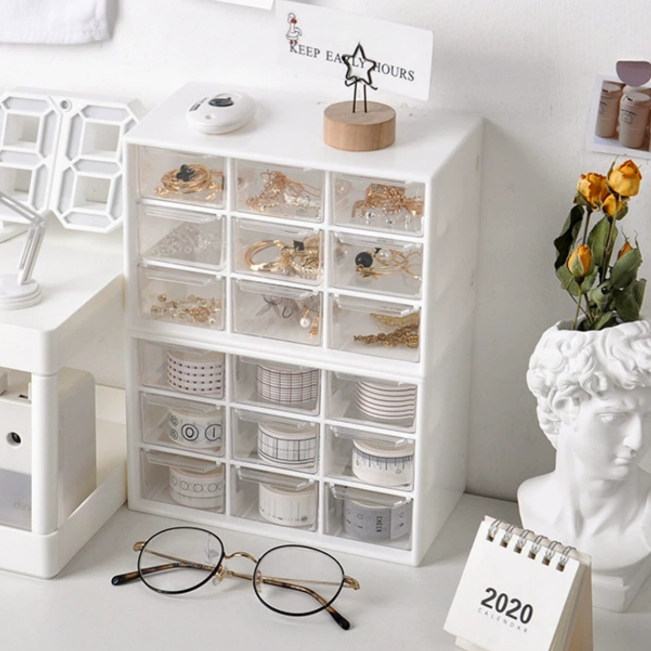 Boncuk Malzemesi Saklama Kutus - Office Drawer Organizer incelemesi ve fiyatı