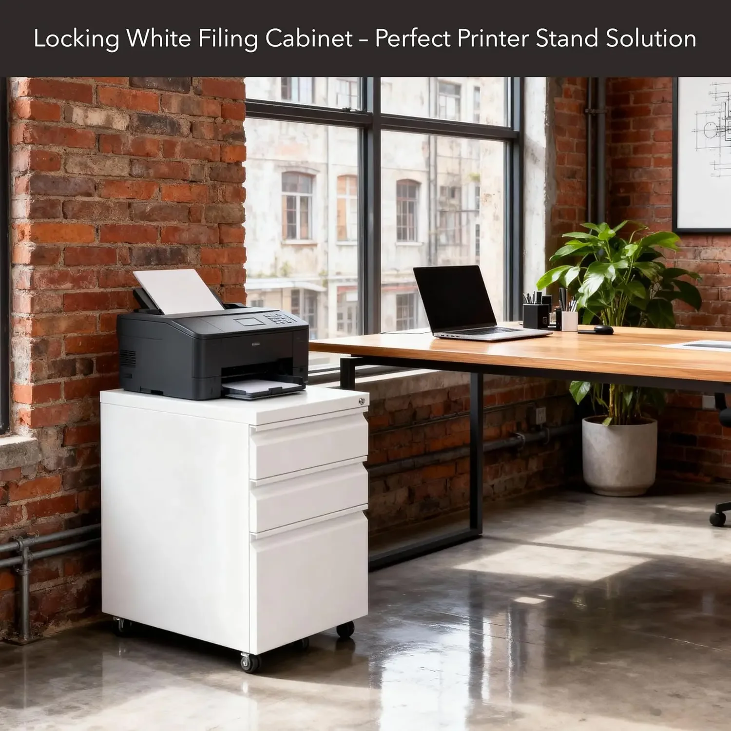 Mount It 3 Çekmeceli Kilitli v - Drawer Pedestal Cabinet incelemesi ve fiyatı