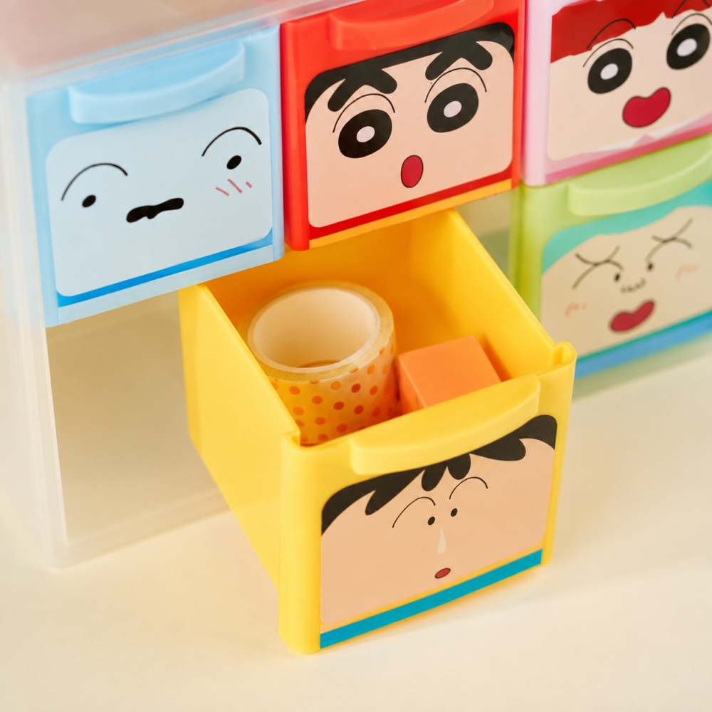 Orijinal Crayon Shin-chan 6 Bö - Office Drawer Organizer incelemesi ve fiyatı