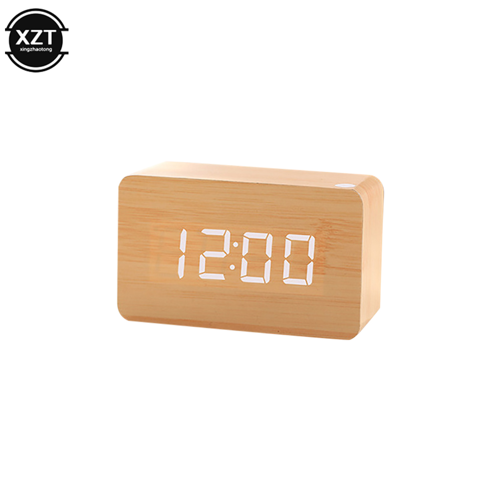 Moda Çalar Saat LED Ahşap Saat - Led Desk Clock incelemesi ve fiyatı