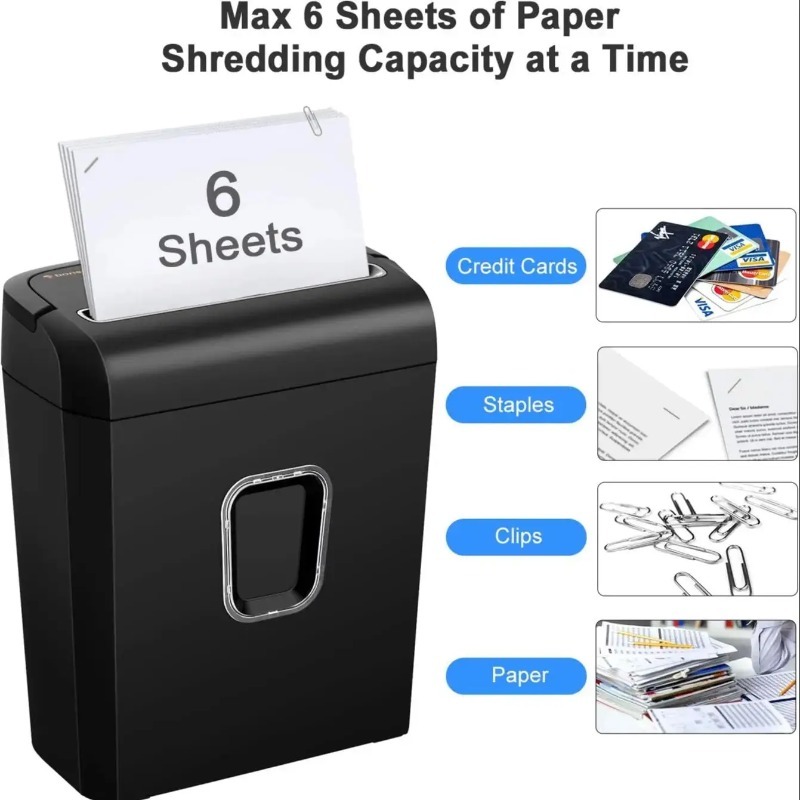 Bonsaii 6 Yapraklı Mikro Kesim - Home Office Paper Shredder incelemesi ve fiyatı