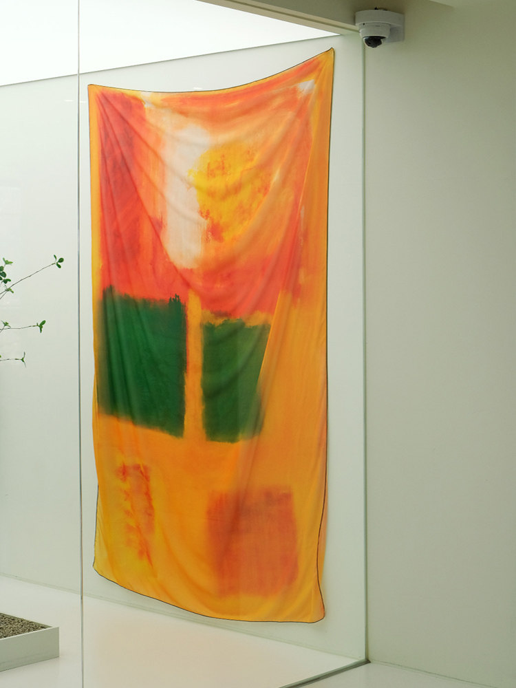 Şifon Pembe Sahil Desenli Veri - Home Office Backdrop incelemesi ve fiyatı