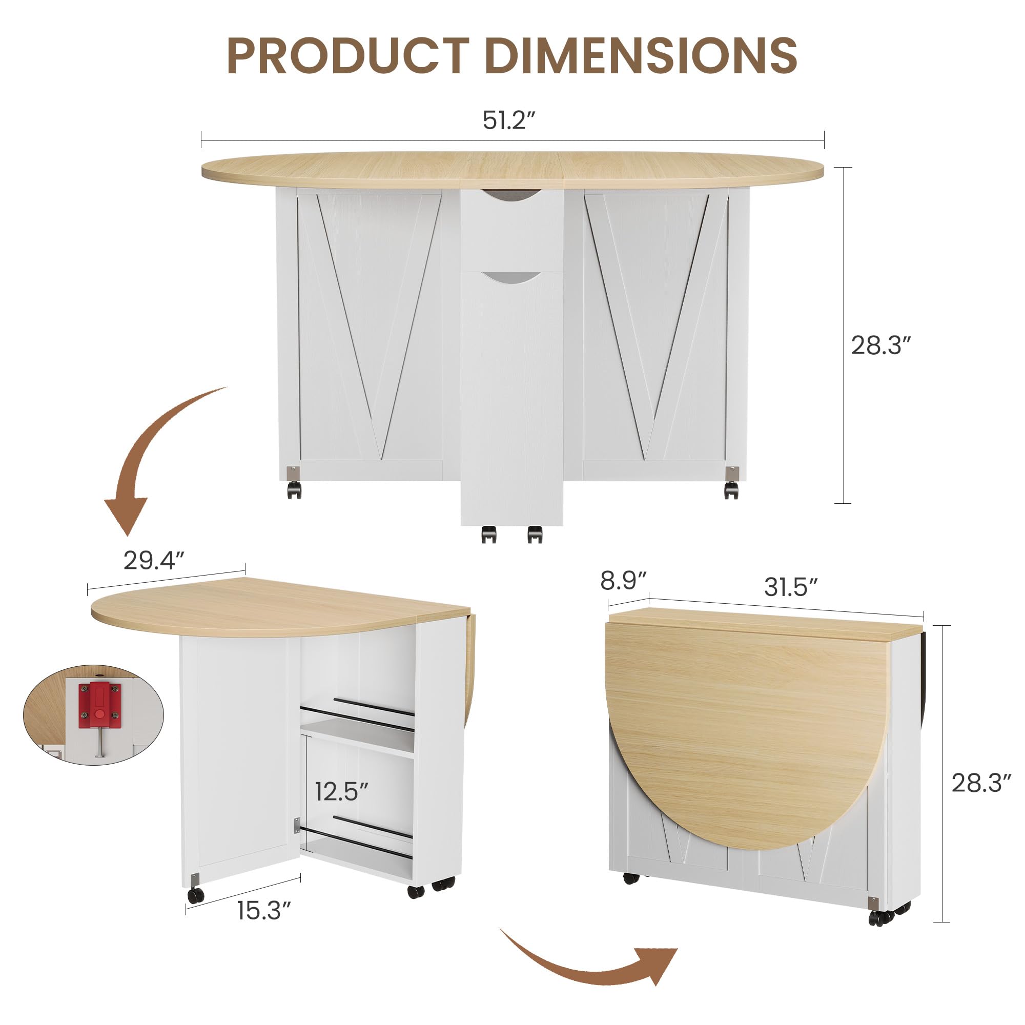 3'ü 1 Arada Katlanabilir Yemek - Desk Drawer Small incelemesi ve fiyatı