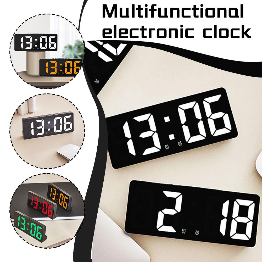LED Dijital Çalar Saat Ses Kon - Led Desk Clock incelemesi ve fiyatı