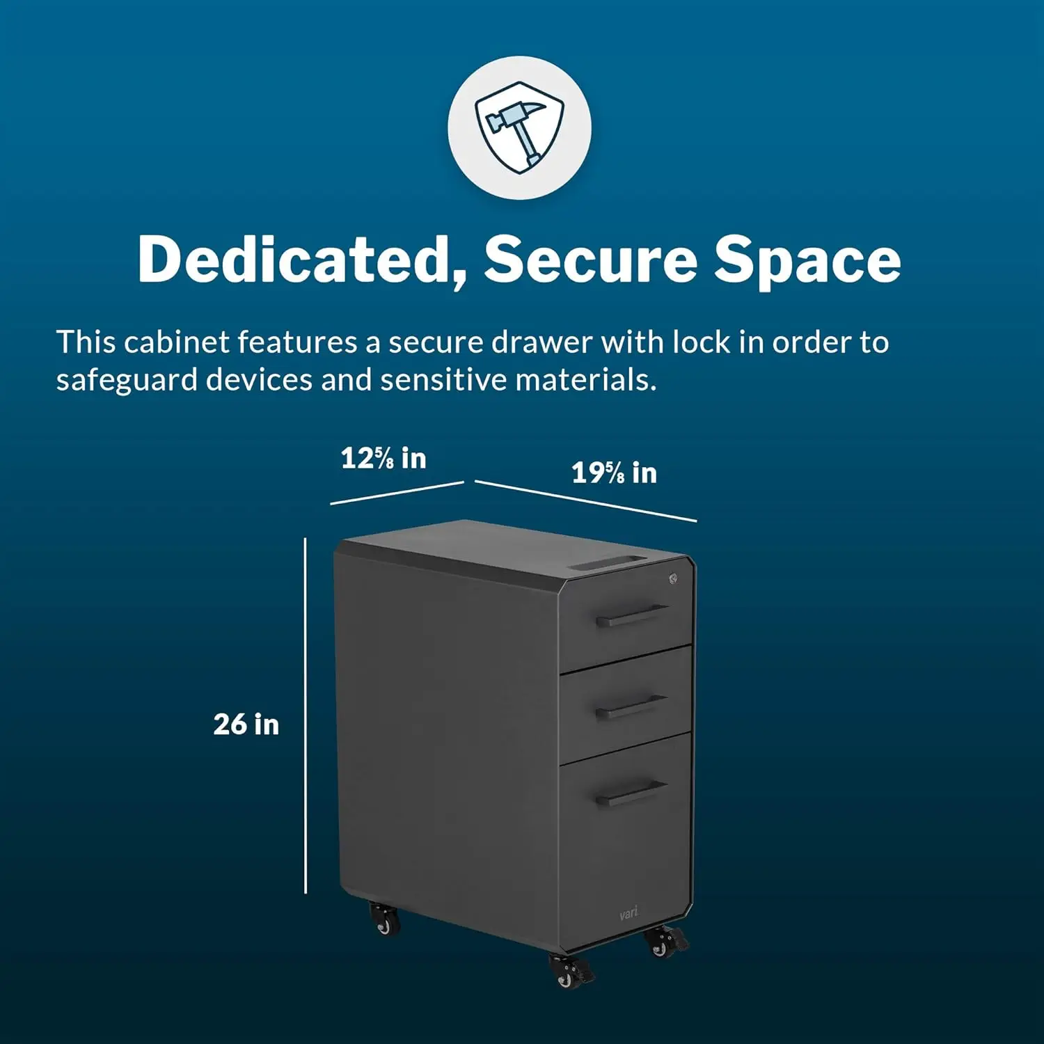 İnce Dosya Dolabı - Üç Çekmece - Drawer Pedestal Cabinet incelemesi ve fiyatı