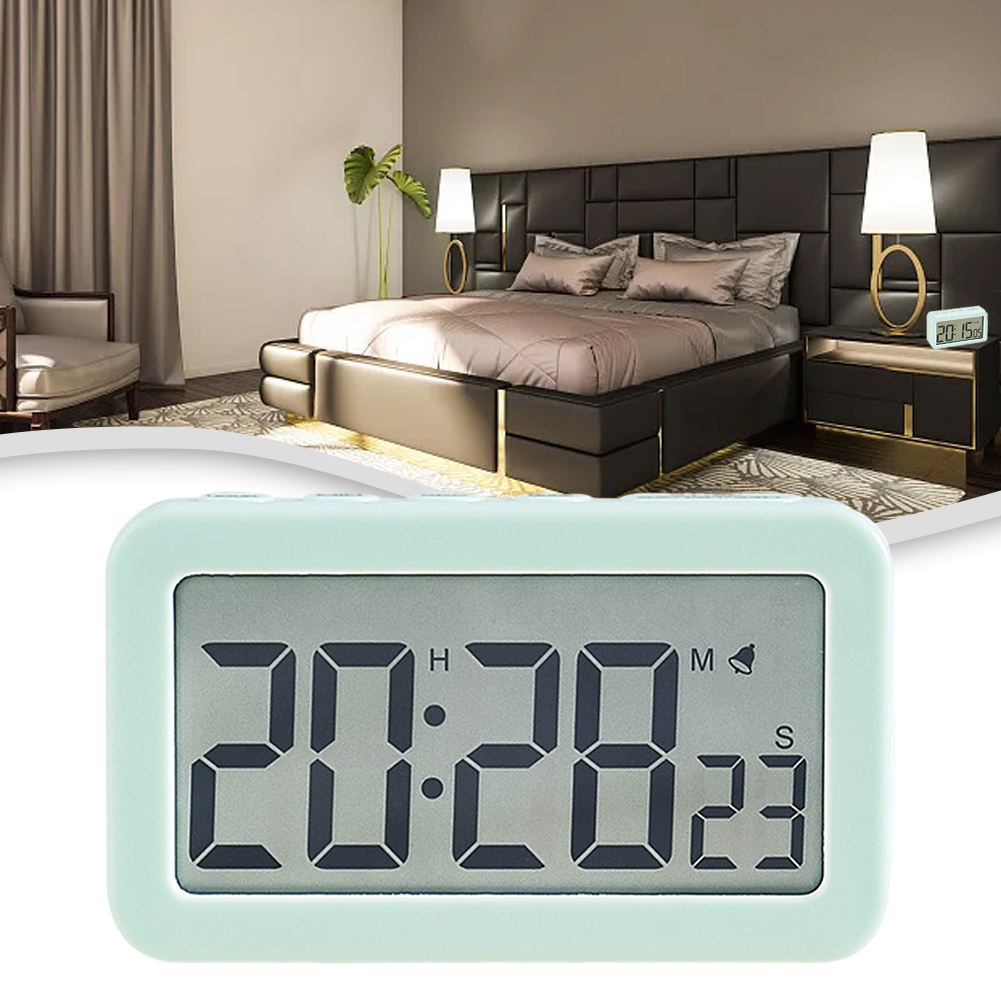 Beyaz Pembe Açık Yeşil LED Dij - Led Desk Clock incelemesi ve fiyatı