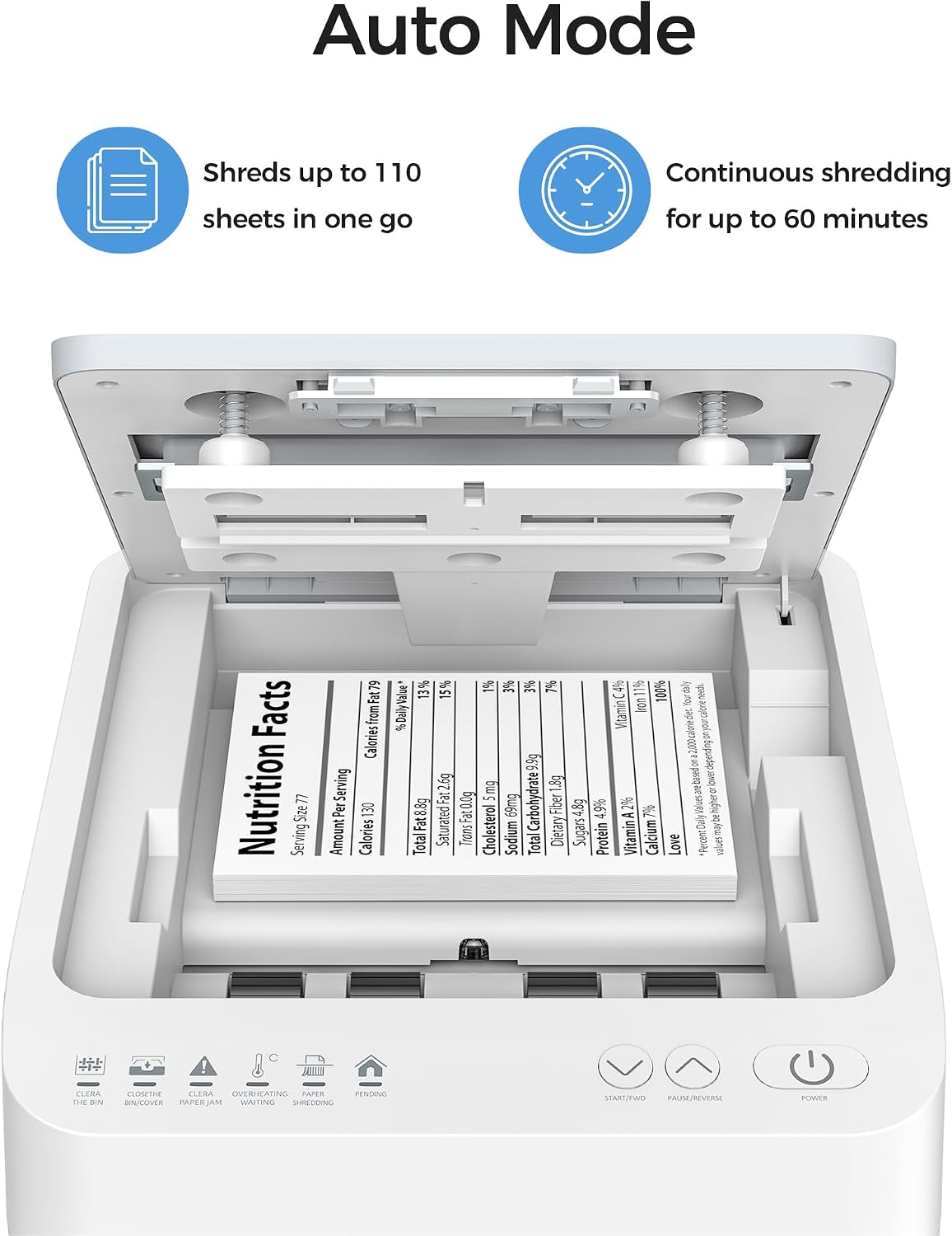 Mikro Kesimli Parçalayıcı 110  - Home Office Paper Shredder incelemesi ve fiyatı