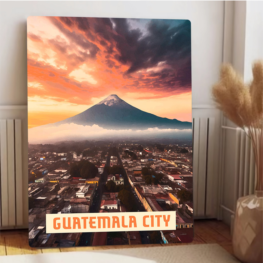 Guatemala Şehir Manzarası Volk - Home Office Guatemala incelemesi ve fiyatı