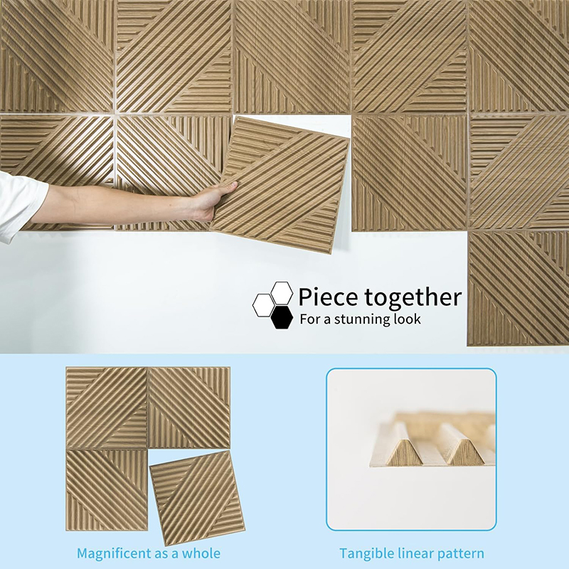12 Adet 3D Duvar Paneli 30x30  - Home Office Backdrop incelemesi ve fiyatı