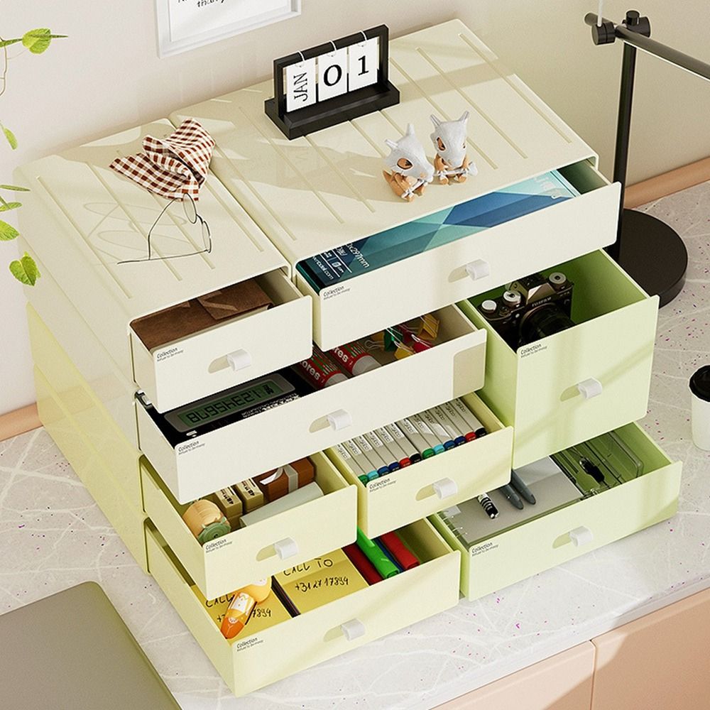 Renkli masaüstü istiflenebilir - Office Drawer Organizer incelemesi ve fiyatı